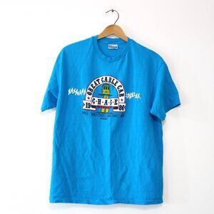 Vintage San Francisco Great Cable Car Chase 1986 T Shirt XL
